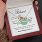 To my beloved, all the beautiful moments - Union of Hearts Necklace - Two Tone Rose Gold Finish