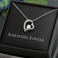 Endless Affection Necklace - 14k White Gold finish